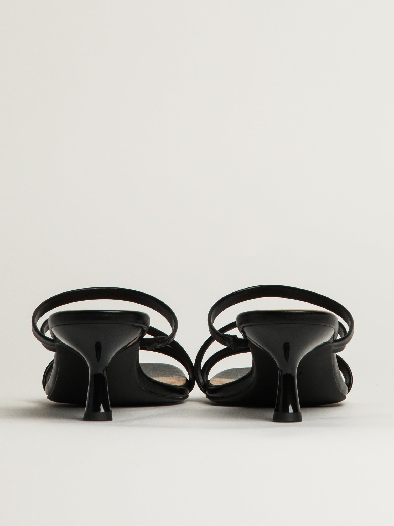 WOMENS HARLOW KITTEN - BLACK