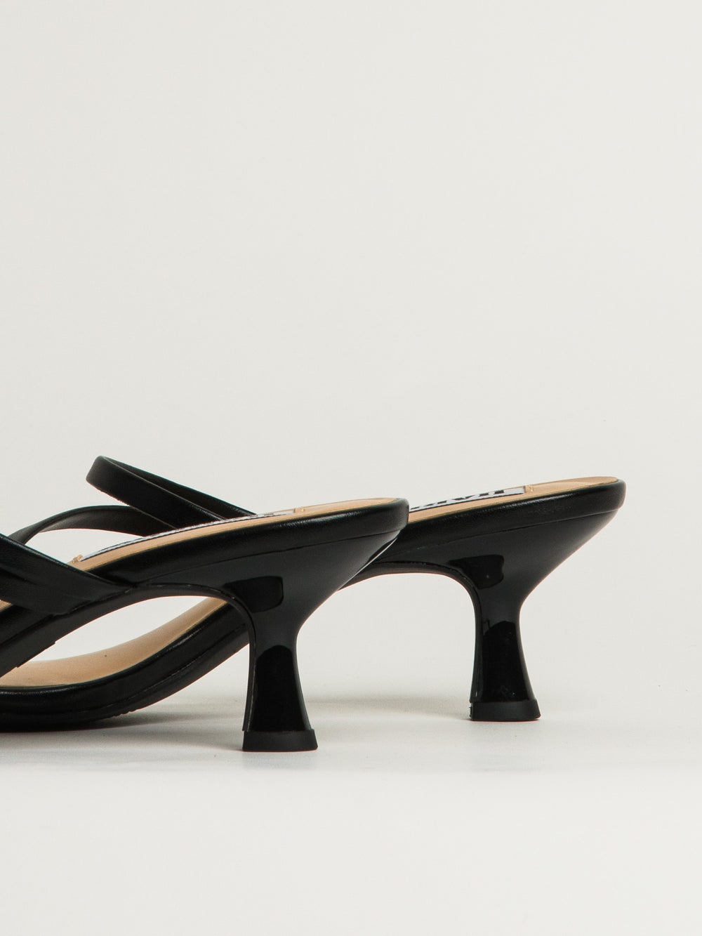 WOMENS HARLOW KITTEN - BLACK