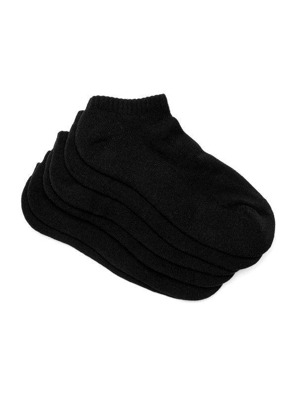 3 PACK ANKLE SOCK - BLACK