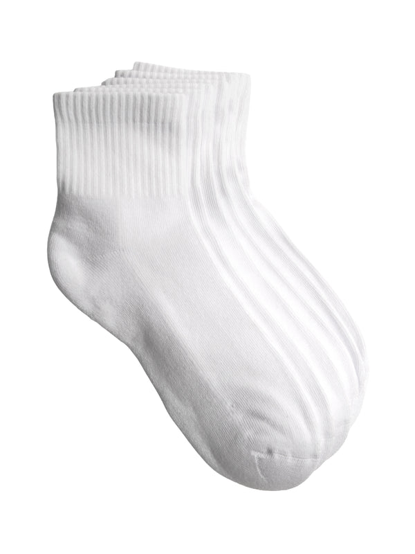 HARLOW CREW SOCK 3 PACK - WHITE