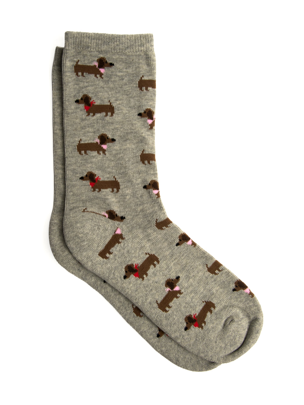 CHAUSSETTES HARLOW WIENER DOG - GRIS