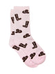 HARLOW HARLOW WESTERN PRINT SOCK - BABY PINK - Boathouse