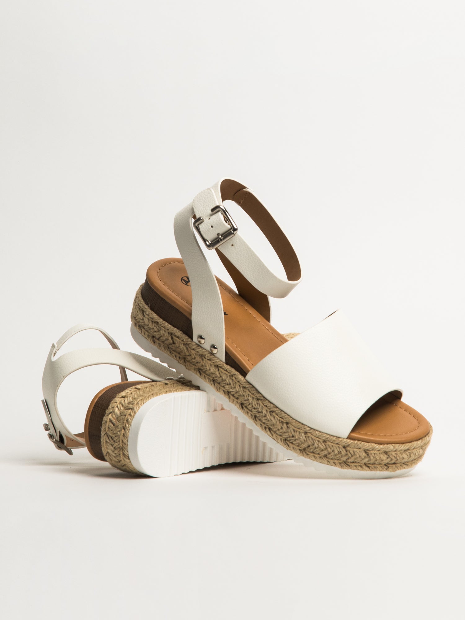 Women's Platform Espadrille Sandals Open Toe Ankle Strap - Temu Israel