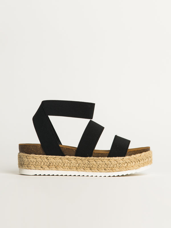 WOMENS HARLOW JILLY SANDALS - BLACK