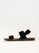 WOMENS HARLOW KENDRA SANDALS - BLACK
