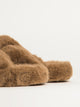 HARLOW WOMENS HARLOW CROSSOVER SLIPPER - LIGHT BROWN - Boathouse