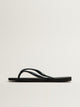 HAVAIANAS WOMENS HAVAIANAS SLIM BLACK SANDALS - Boathouse