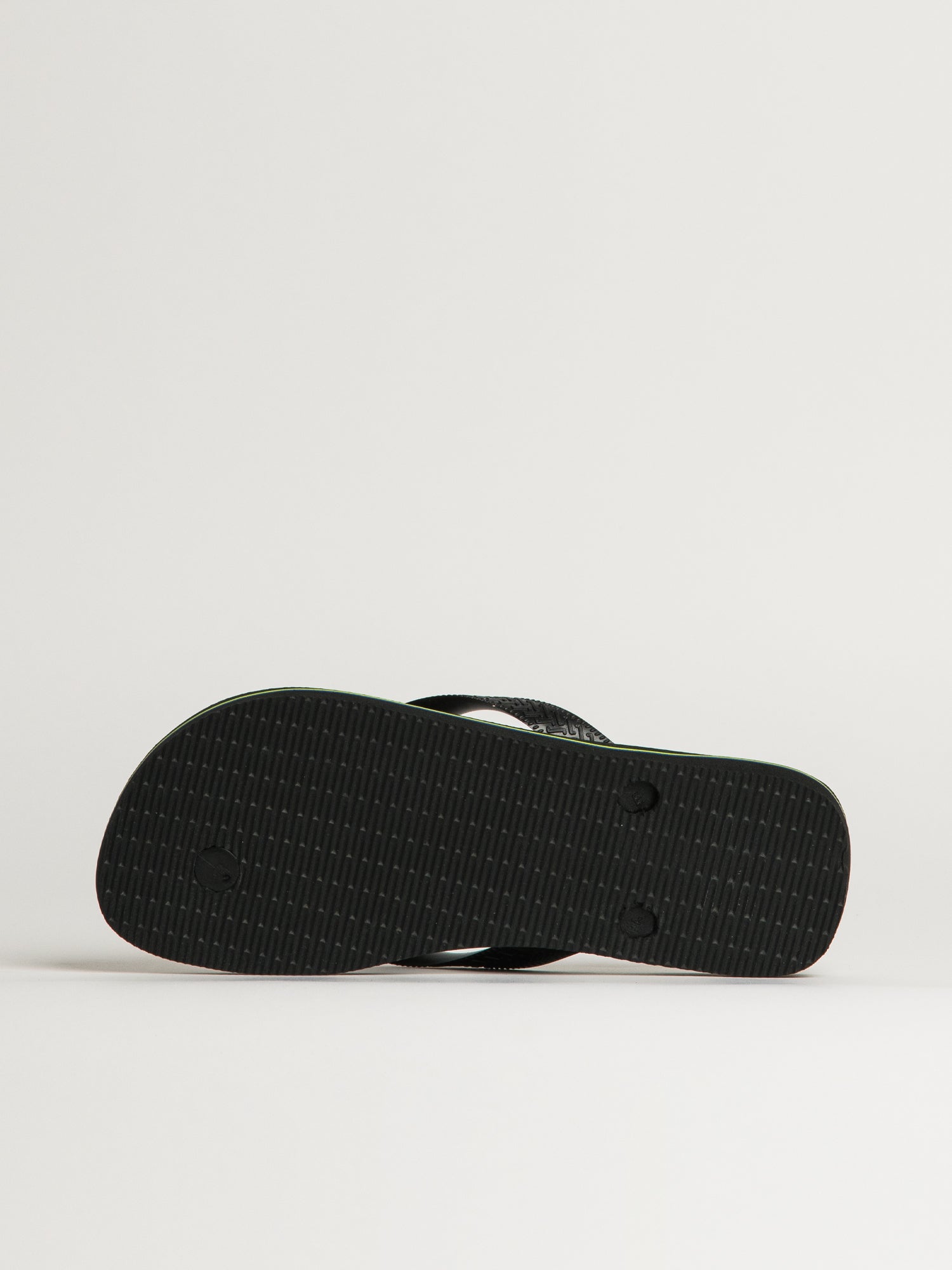 WOMENS HAVAIANAS BRASIL LOGO - BLACK