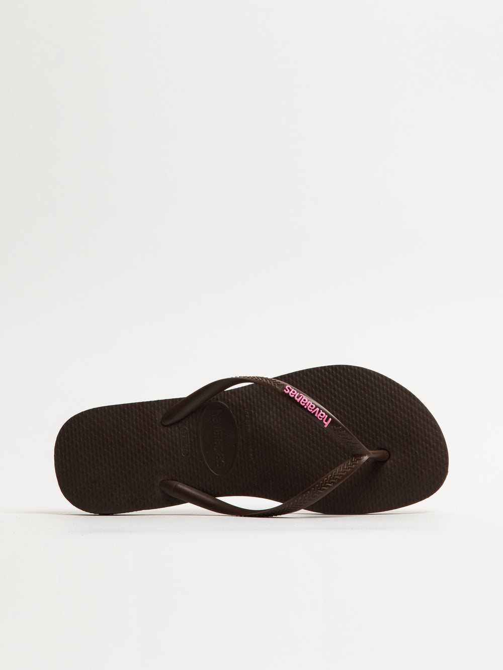 WOMENS HAVAIANAS SLIM SPARKLE ME - BROWN