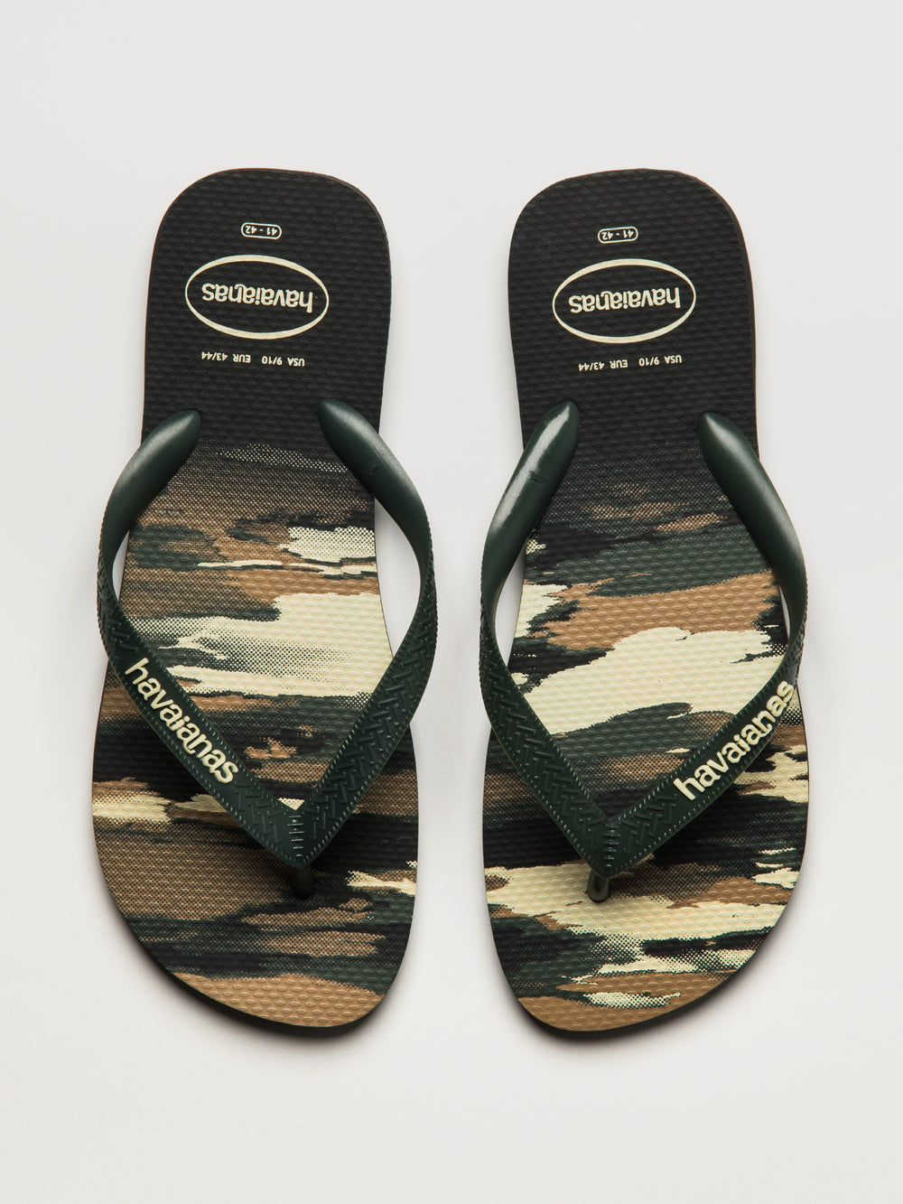 MENS HAVAIANAS TOP CAMO - GREEN