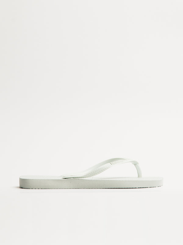 WOMENS HAVAIANAS SLIM SQUARE - WHITE