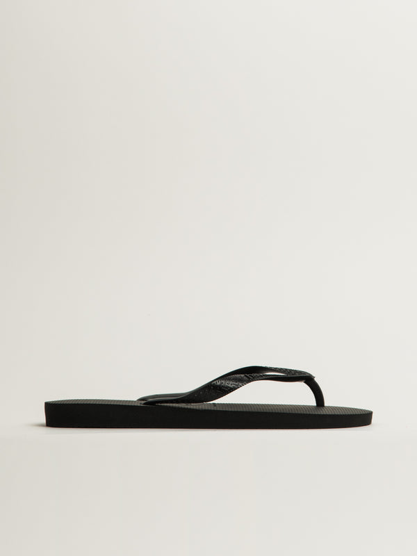 MENS HAVAIANAS TOP SANDALS - BLACK