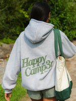 CHANDAIL À CAPUCHON HAPPY CAMP3R HEATHER GRAY PUFF SERIES