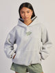 HAPPY CAMPER HEATHER GRAY PUFF SERIES HOODIE