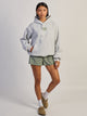 HAPPY CAMPER HEATHER GRAY PUFF SERIES HOODIE