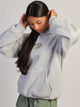 HAPPY CAMPER HEATHER GRAY PUFF SERIES HOODIE