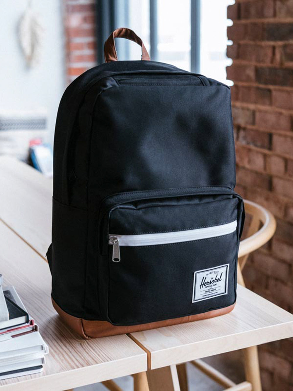 HERSCHEL SUPPLY CO. SAC À DOS POP QUIZ 22L - NOIR/TAN