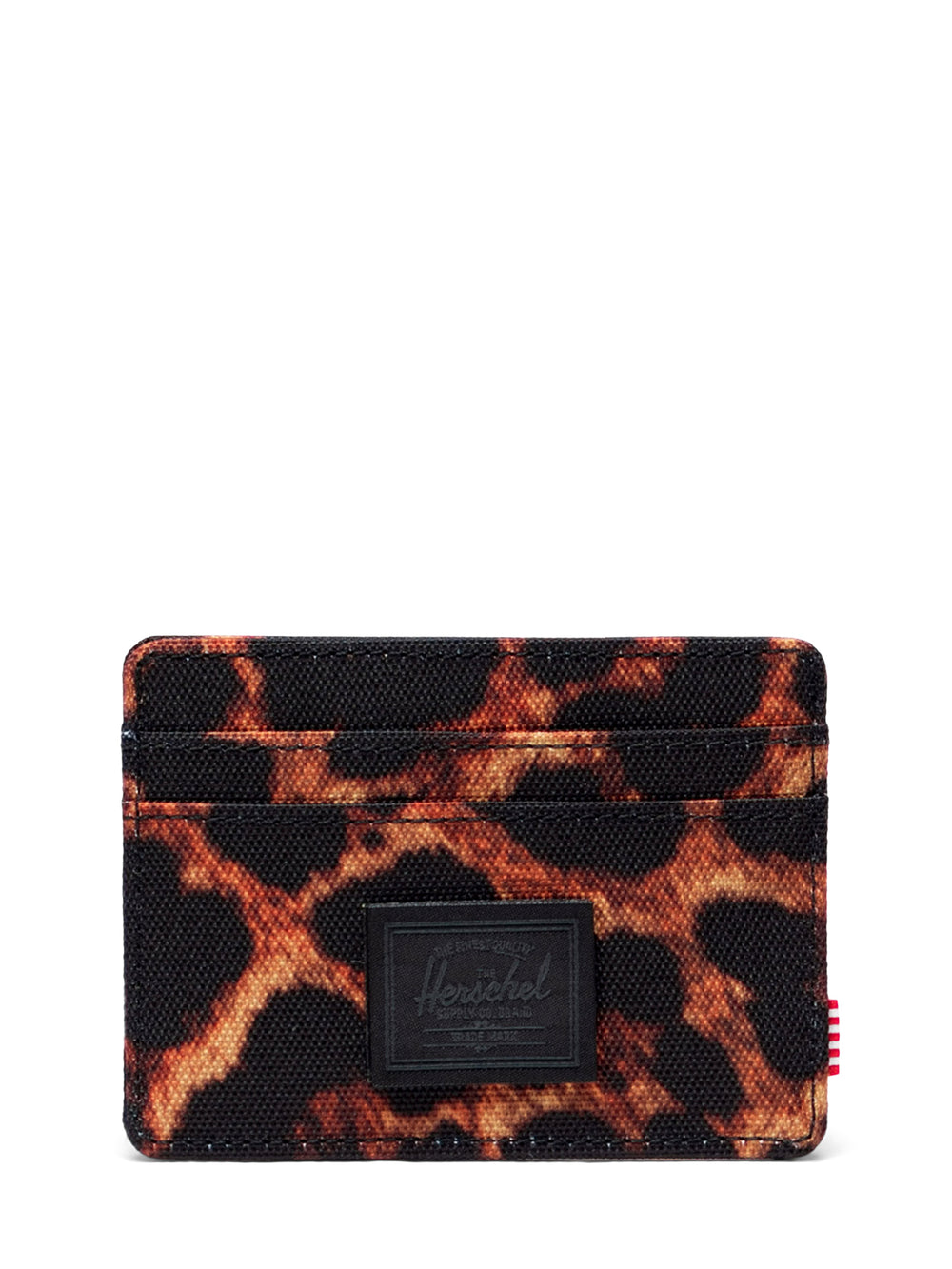 HERSCHEL SUPPLY CO. CHARLIE CARDHOLDER - LEOPARD