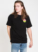 HERSCHEL SUPPLY CO. MENS 2TONE LOGO SHORT SLEEVE T-SHIRT- BLACK - CLEARANCE - Boathouse