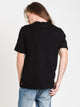 HERSCHEL SUPPLY CO. MENS 2TONE LOGO SHORT SLEEVE T-SHIRT- BLACK - CLEARANCE - Boathouse