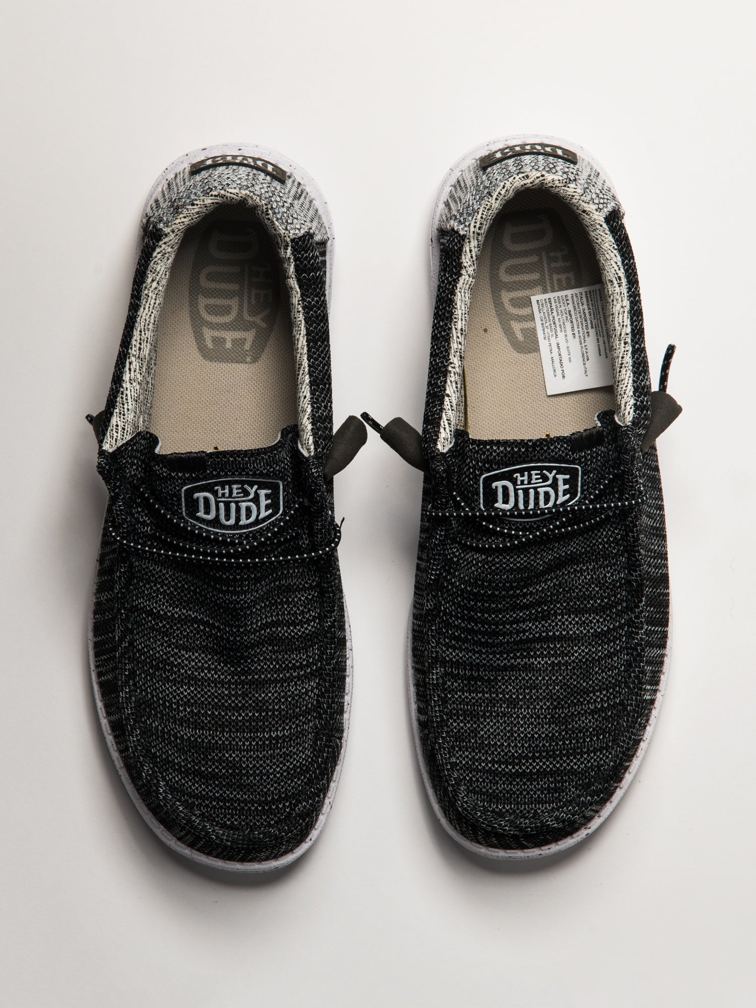 MENS HEYDUDE WALLY STRETCH - METEORITE