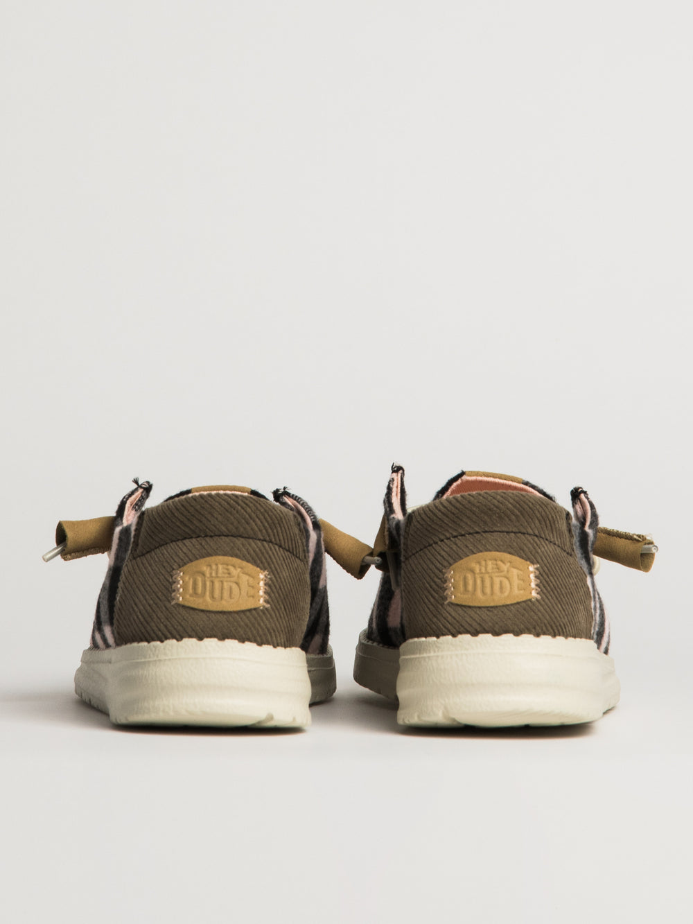 WOMENS HEYDUDE WENDY BUFFALO PLAID - BLACK/PINK