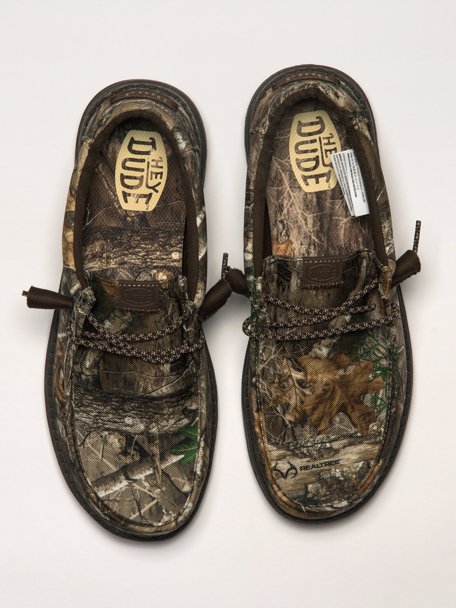 MENS HEYDUDE WALLY REALTREE EDGE CAMO