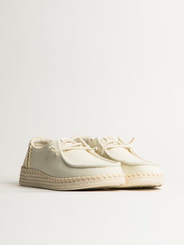 ESPADRILLE TISSÉE HEYDUDE WENDY POUR FEMME
