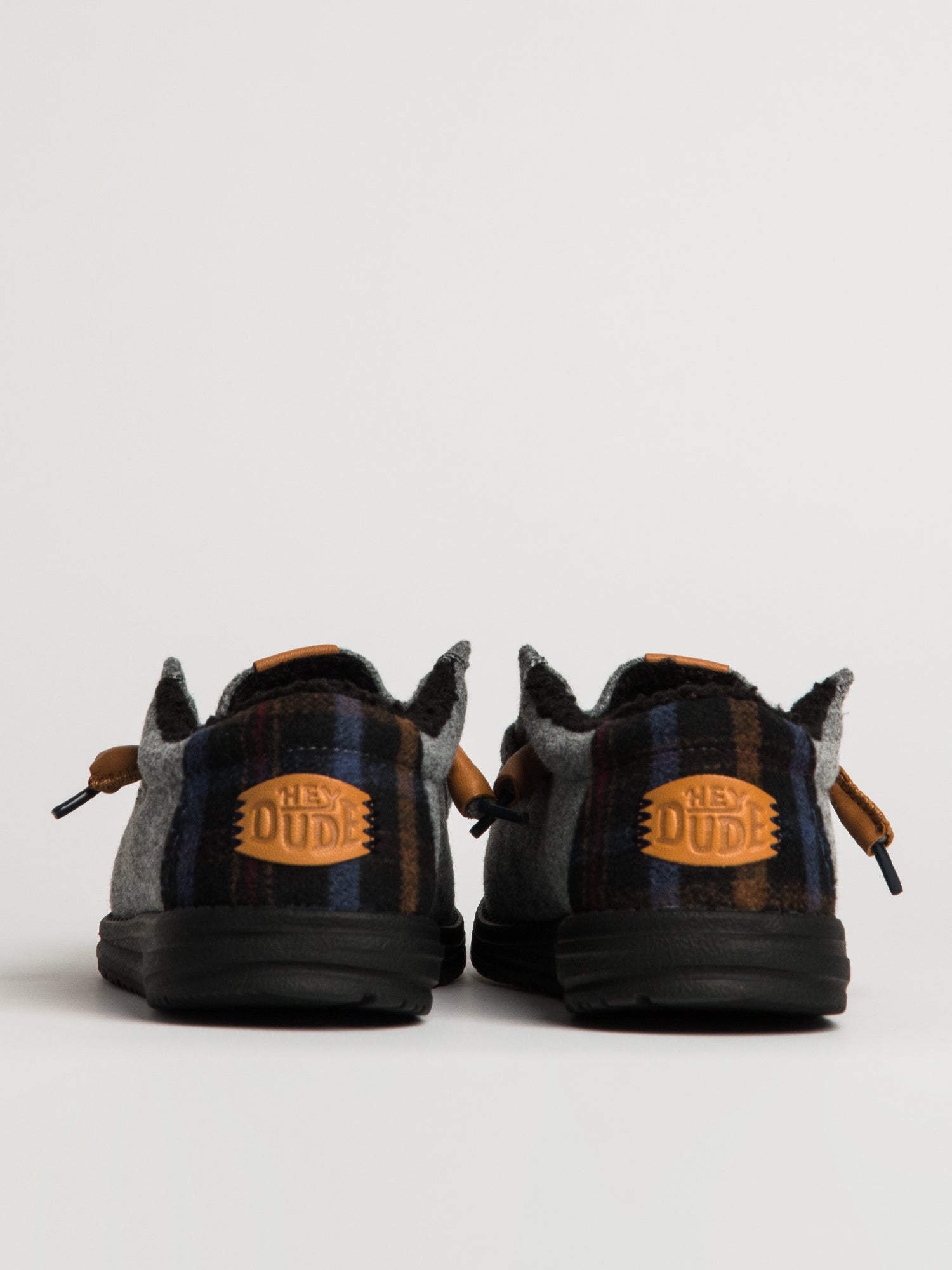 HOMMES HEYDUDE WALLY COZY PLAID - GRIS