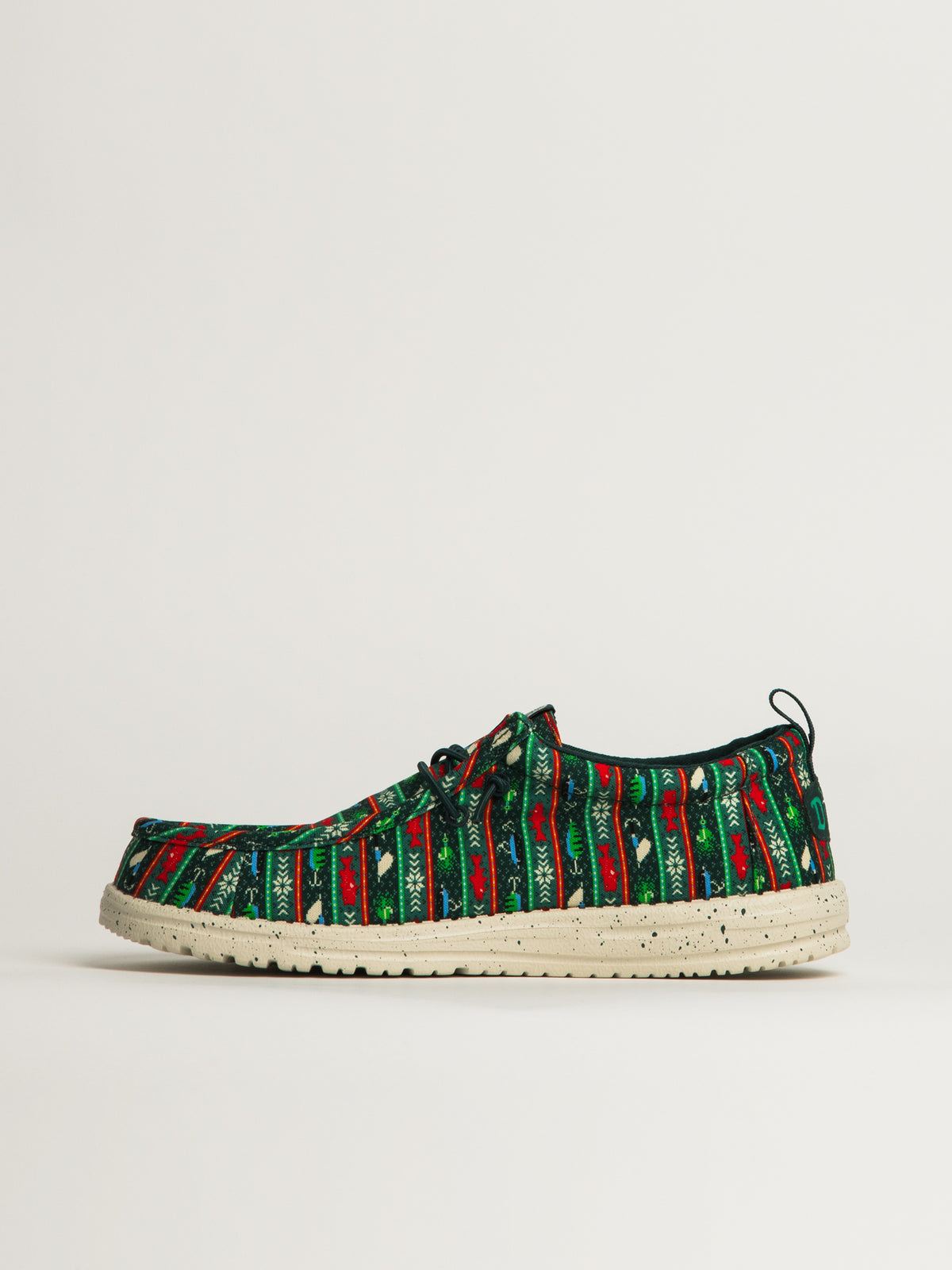 MENS HEYDUDE WALLY FISHMAS SWEATER - GREEN