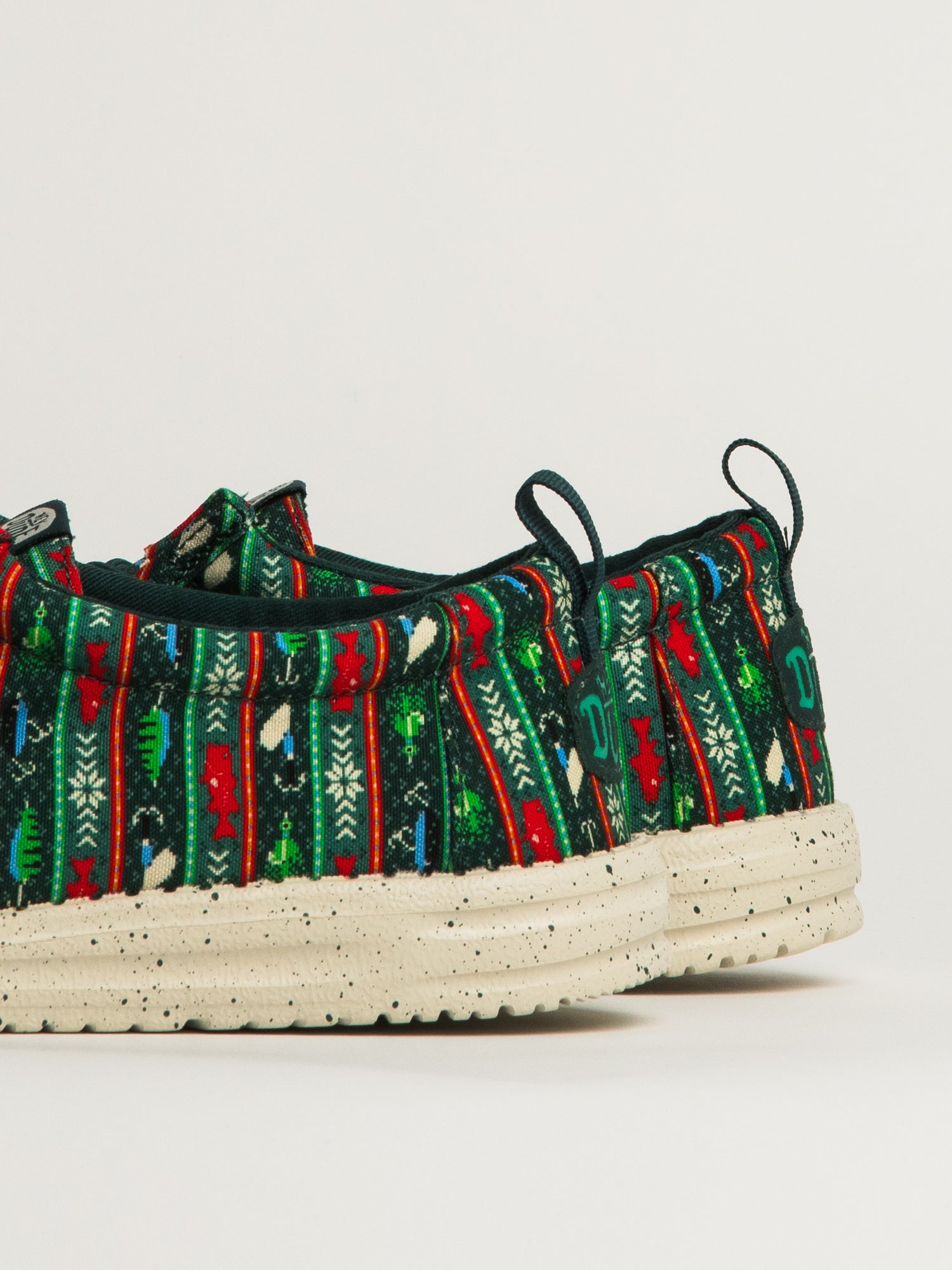 MENS HEYDUDE WALLY FISHMAS SWEATER - GREEN