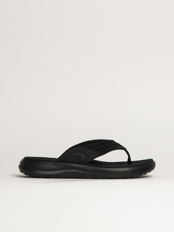 MENS HEY DUDE FINN FLIP - BLACK