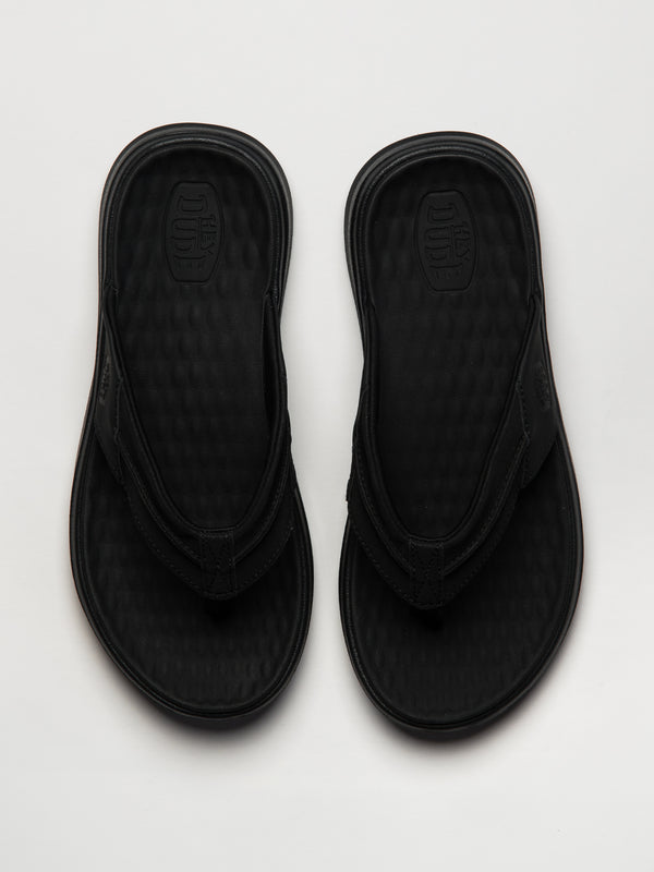 MENS HEY DUDE FINN FLIP - BLACK