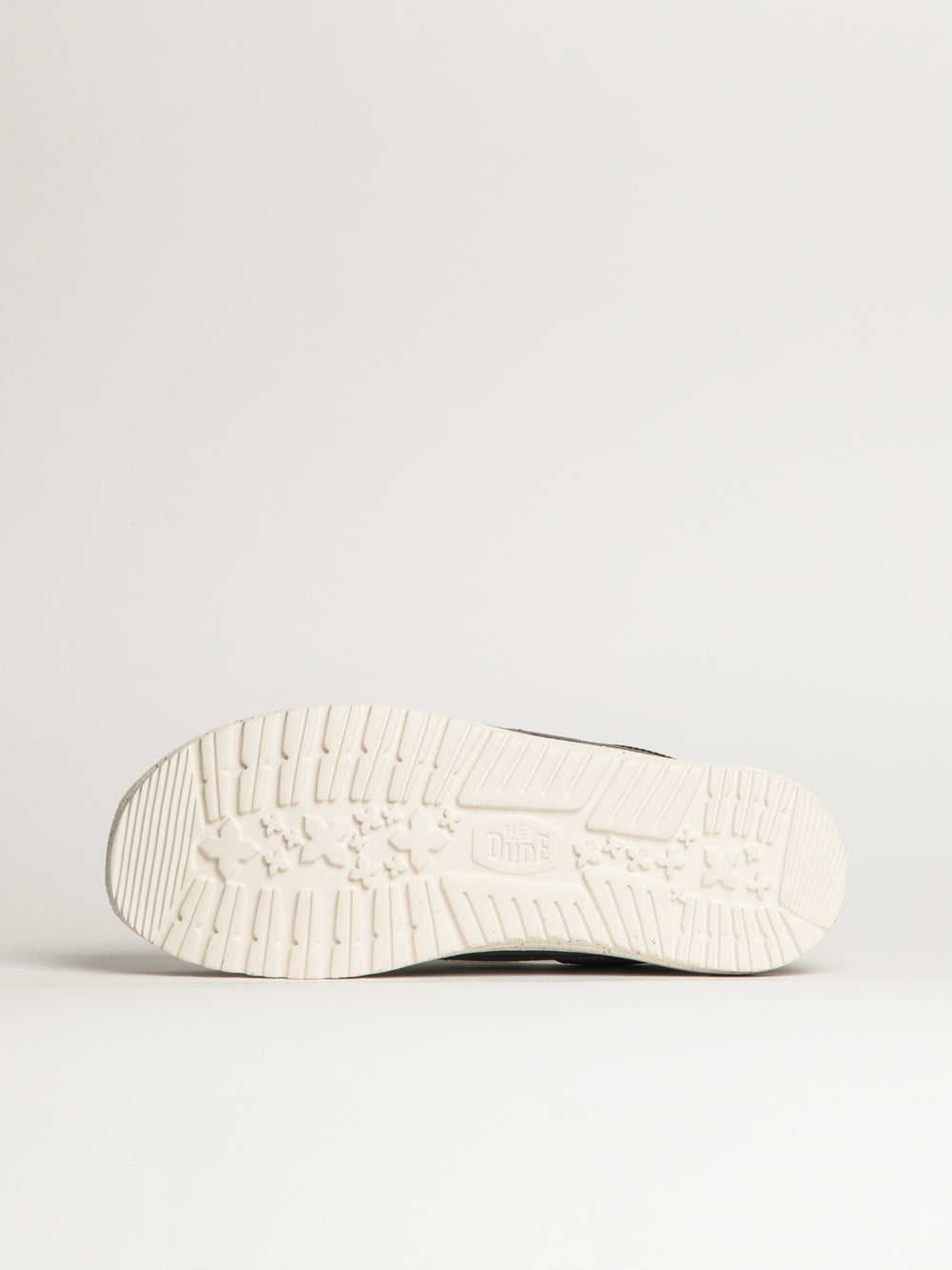 MENS HEY DUDE WALLY CRUZ STRETCH CANVAS - GREY