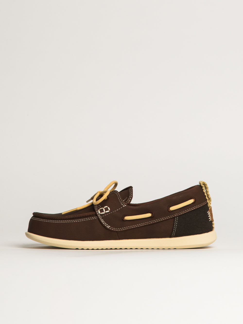 SANDALE CLASSIQUE HEY DUDE HARBOR BREEZE LO POUR FEMME - MARRON