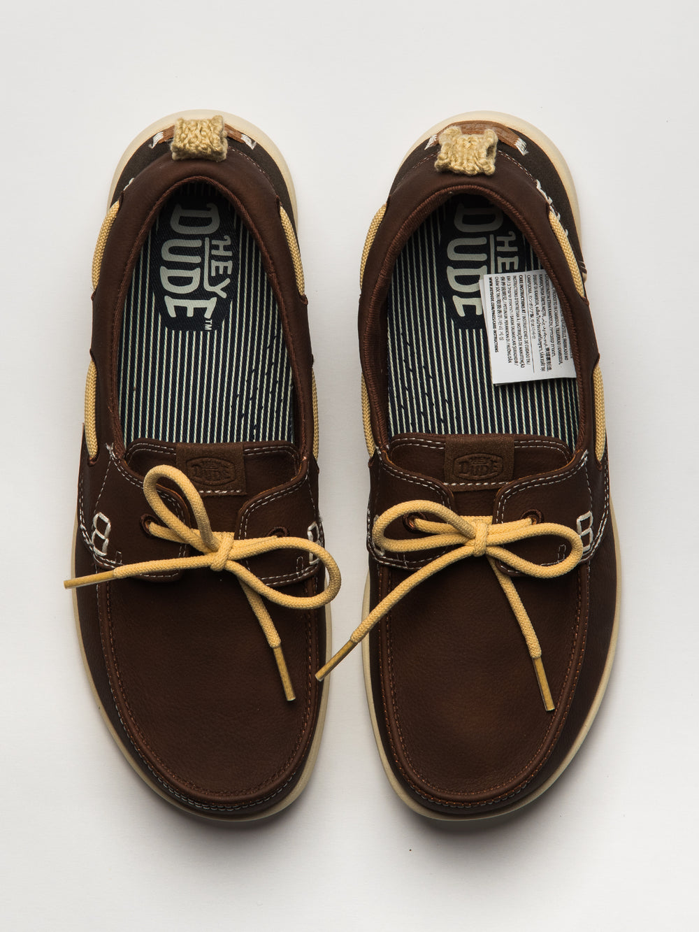 SANDALE CLASSIQUE HEY DUDE HARBOR BREEZE LO POUR FEMME - MARRON