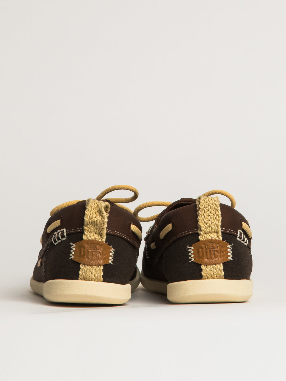 SANDALE CLASSIQUE HEY DUDE HARBOR BREEZE LO POUR FEMME - MARRON