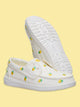 HEY DUDE WOMENS HEY DUDE WENDY CRU EMBROIDERED LEMONS - Boathouse