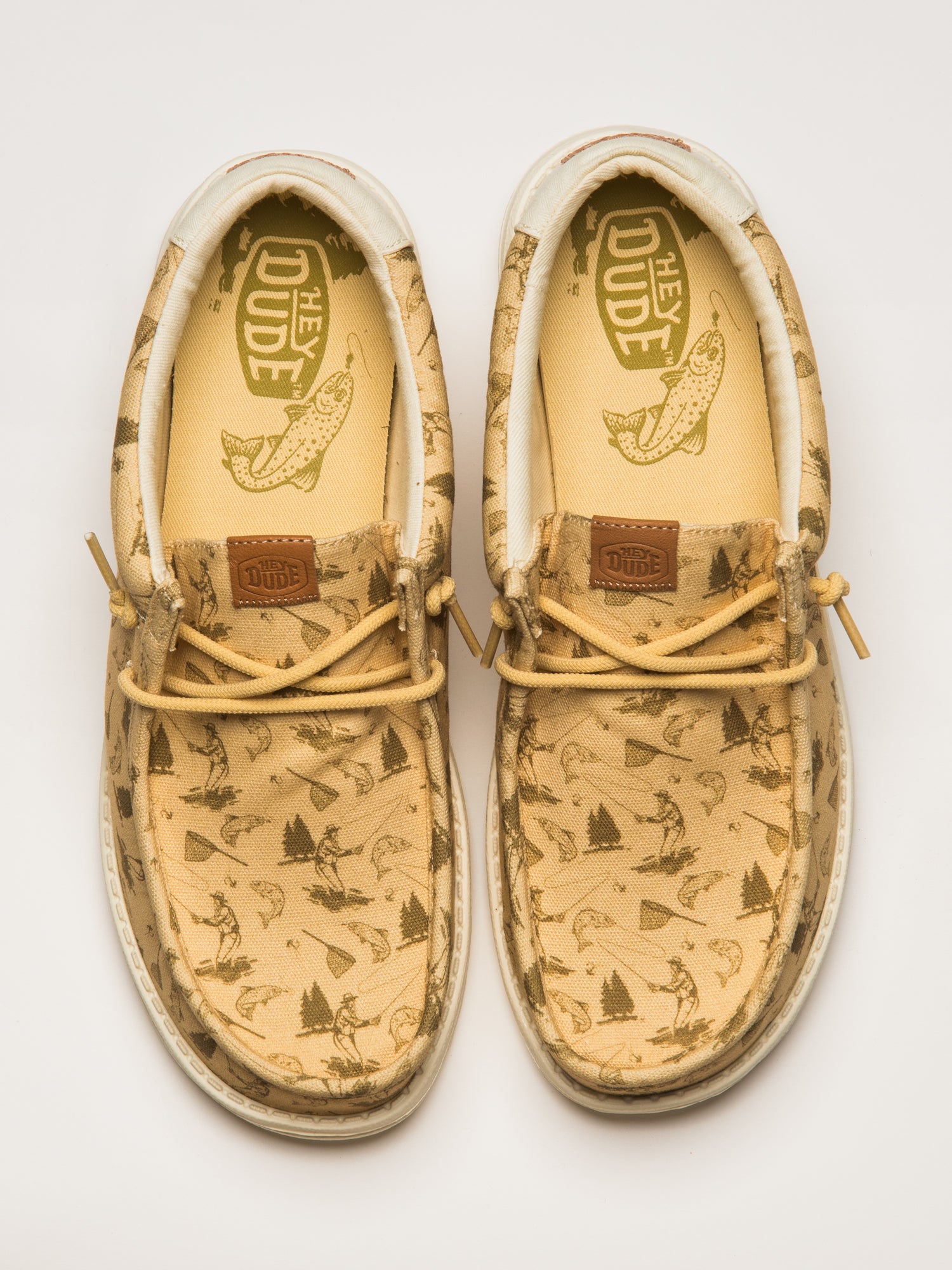 HOMME HEY DUDE WALLY FLY FISHING - TAN