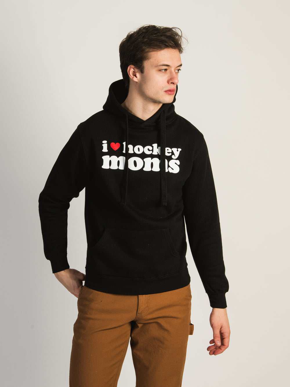 HOCKEY BENDERS LOVE HOCKEY MOMS PULLOVER HOODIE