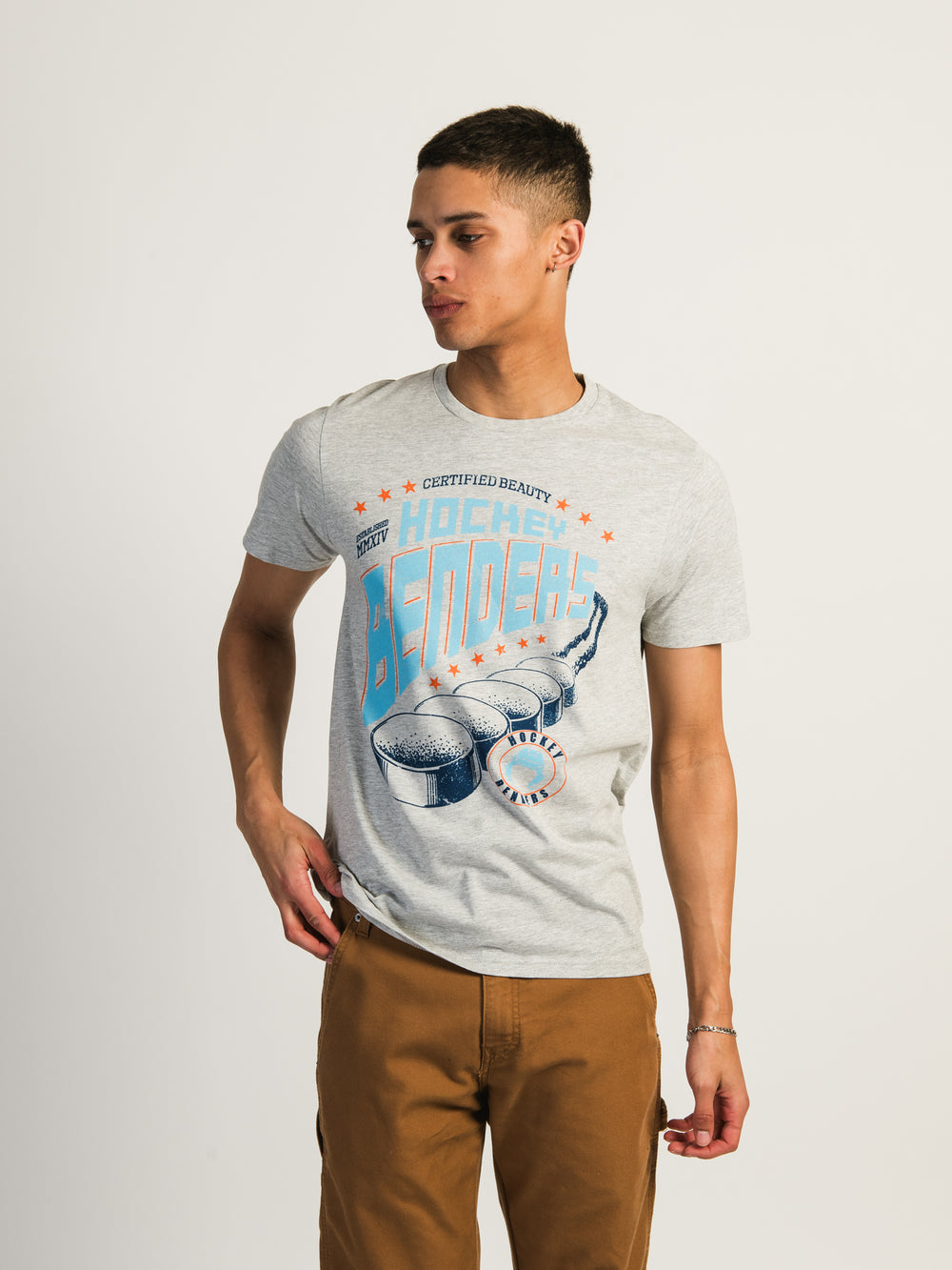 HOCKEY BENDERS RETRO LOGO T-SHIRT