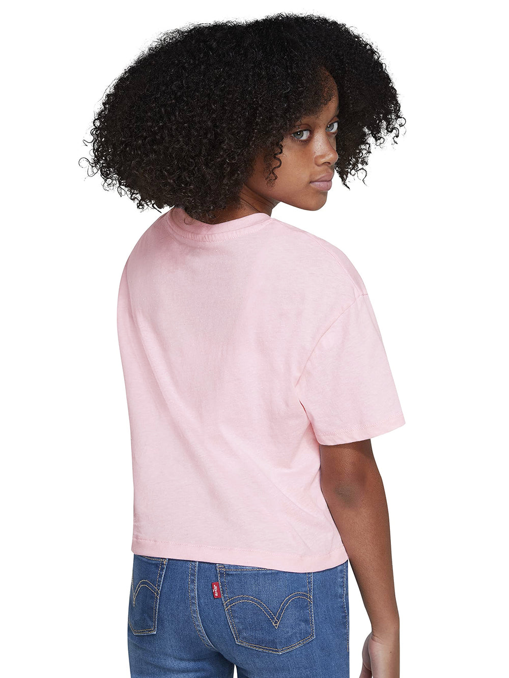 KIDS LEVIS YOUTH GIRLS HIGH RISE T-SHIRT - CLEARANCE