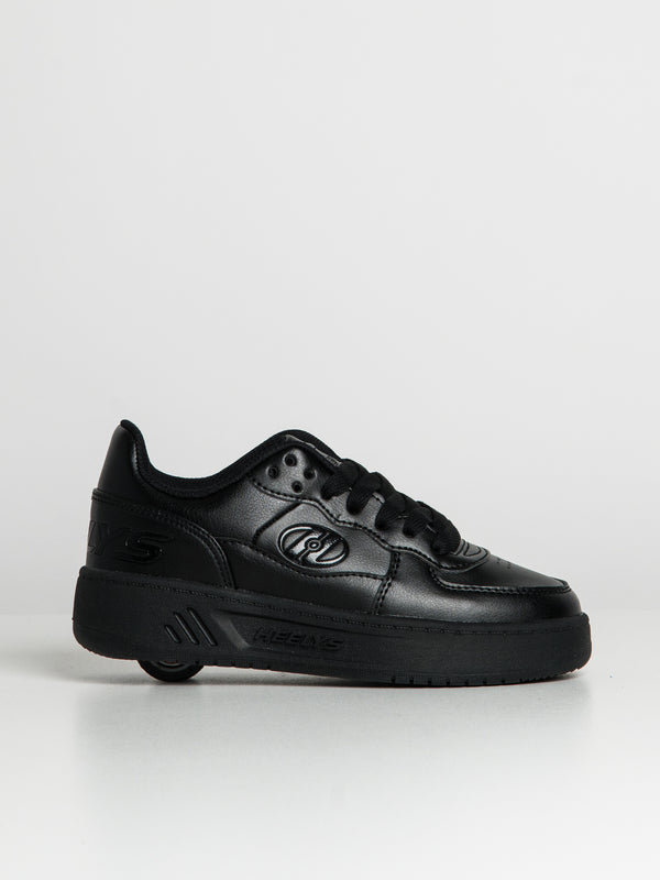 KIDS HEELYS REZERVE LOW TRIPLE BLACK - CLEARANCE