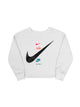 NIKE NIKE LITTLE GIRLS FLC BOXY CREW - CLEARANCE - Boathouse