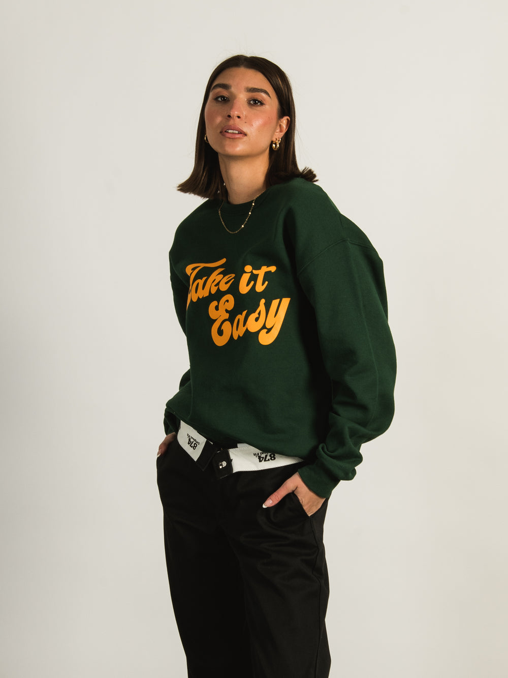 TAKE IT EASY CREWNECK  - CLEARANCE