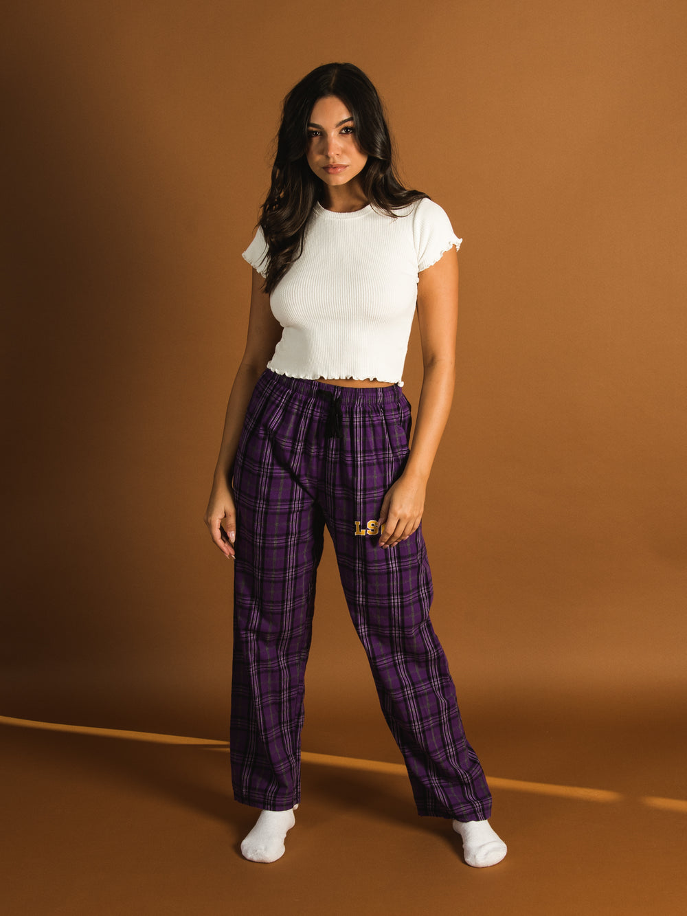 LSU FLANNEL PANT  - CLEARANCE