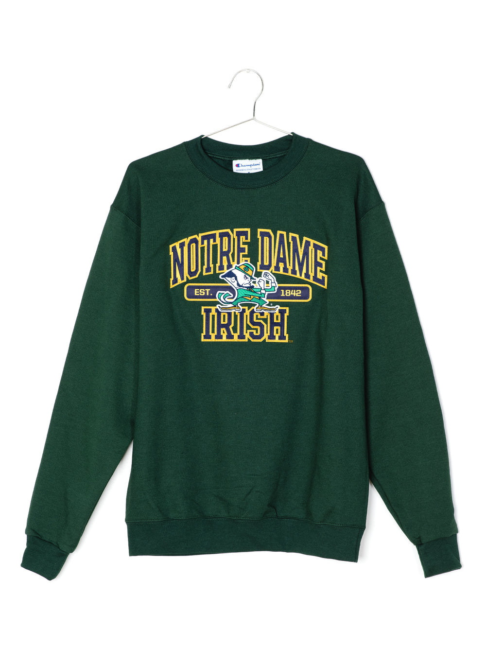 CHAMPION ECO POWERBLEND NOTRE DAME CREWNECK SWEATER - CLEARANCE