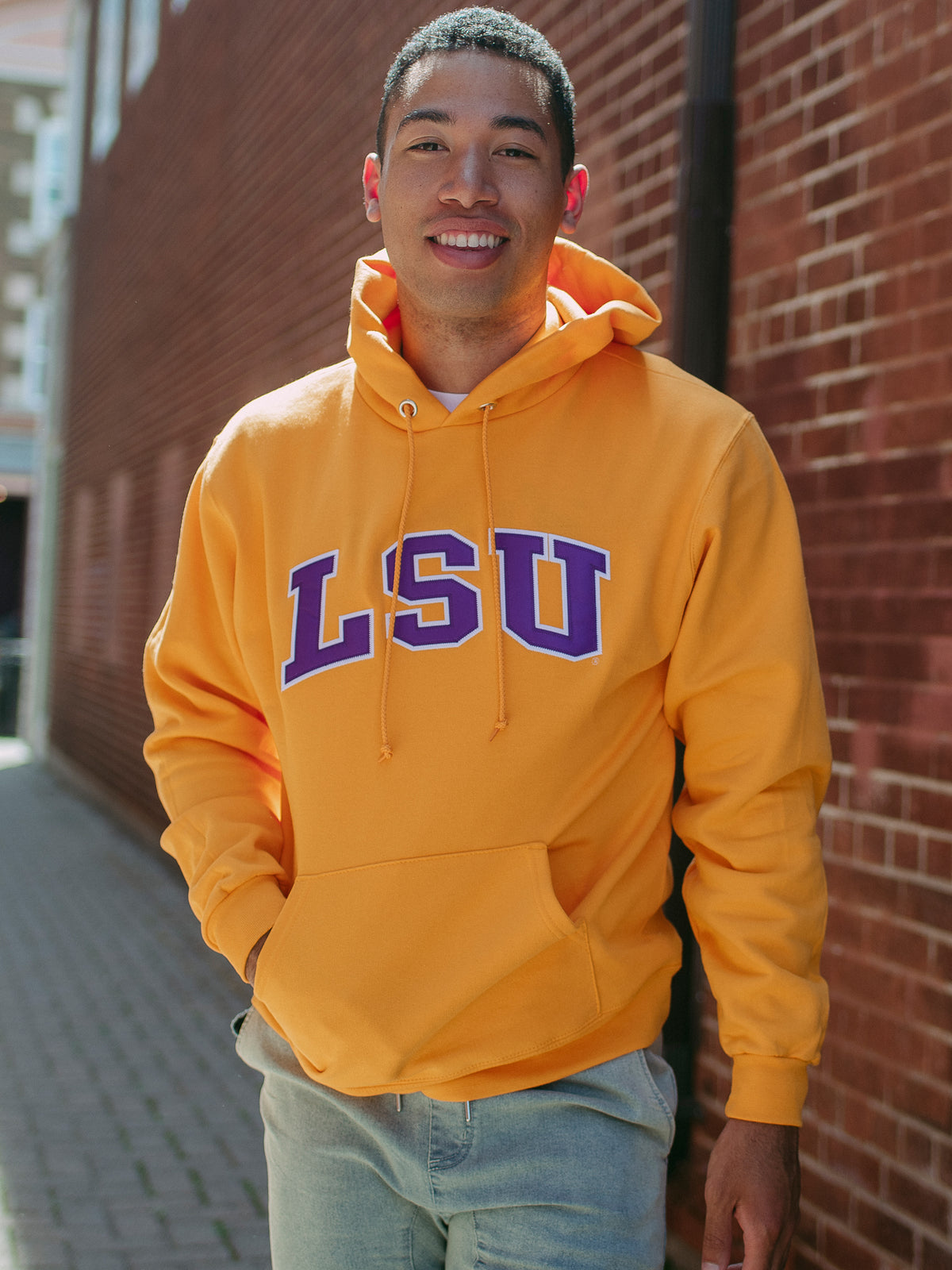 Lsu men's store hoodie