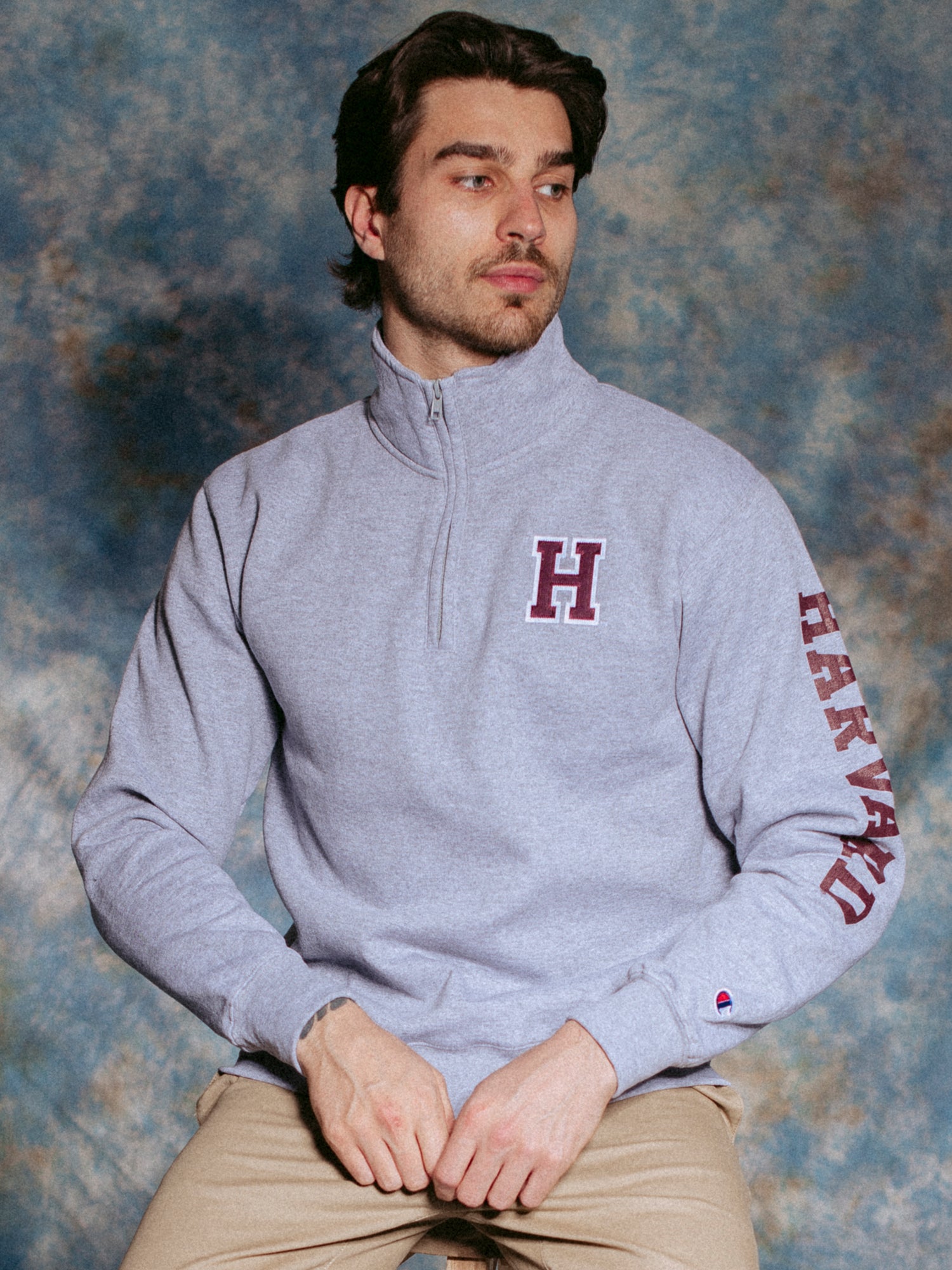 Champion harvard sweater sale