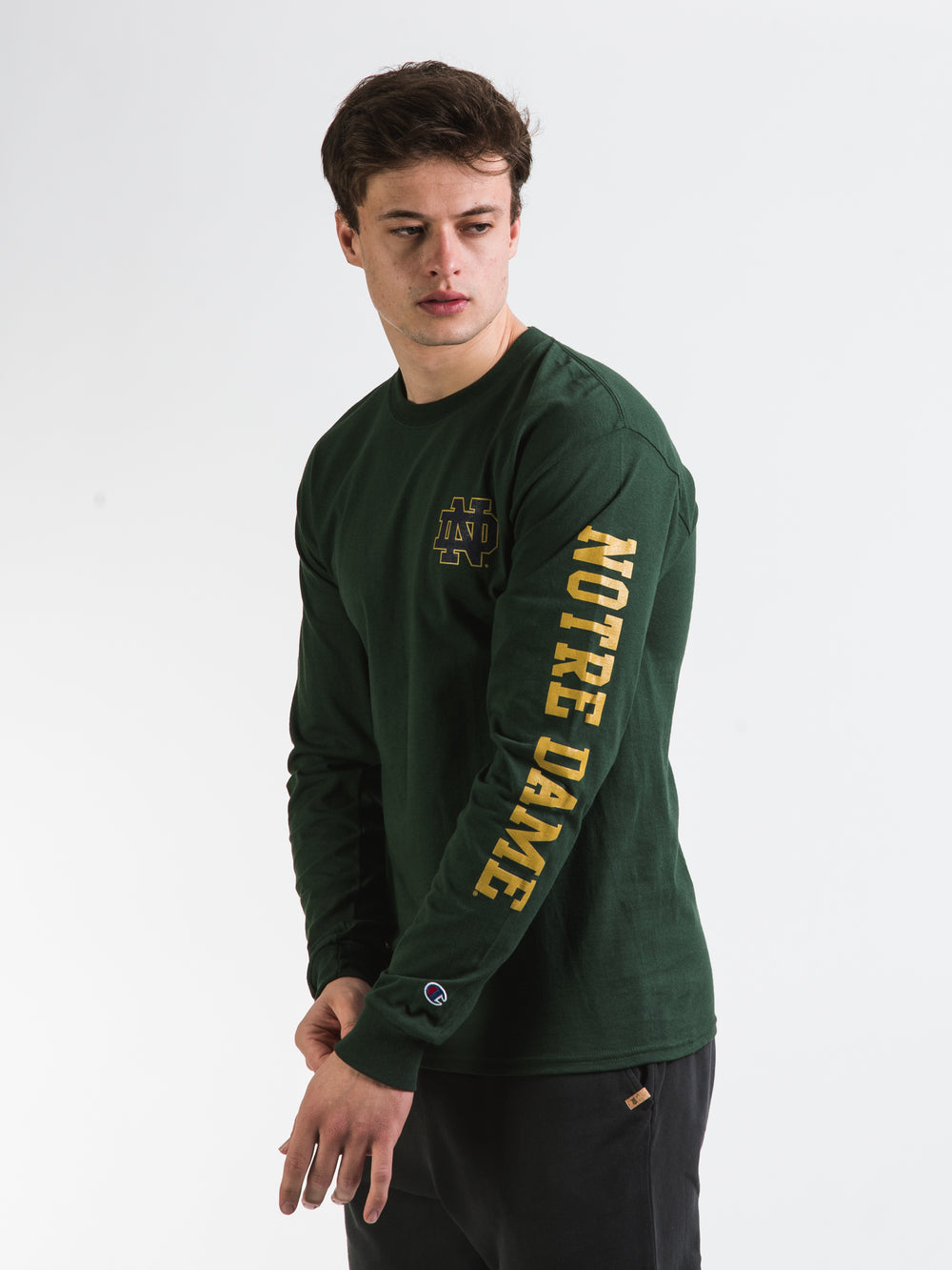 NOTRE DAME LONG SLEEVE TEE - CLEARANCE